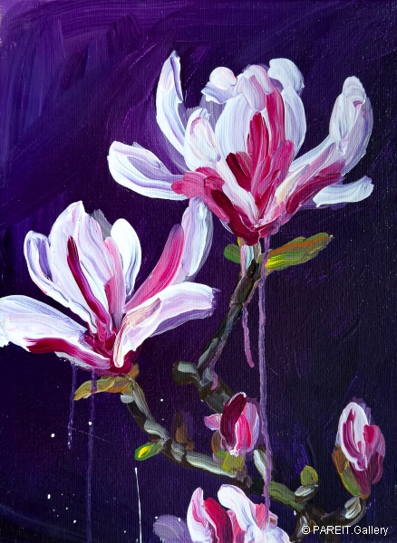 DE VLIEGHER Alice - Magnolia IV purple